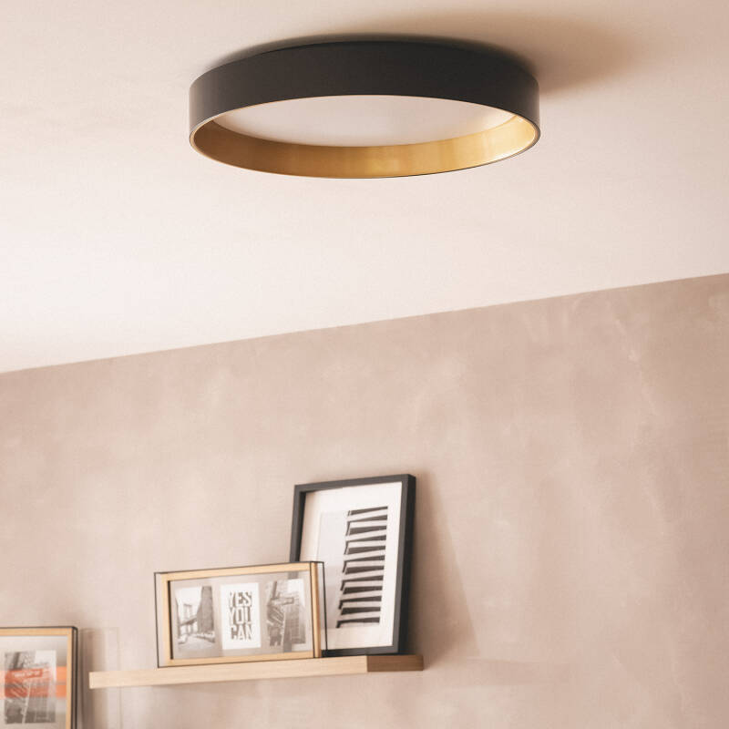 Plafón LED 30W Circular Metal Ø550 mm CCT Seleccionable Big Broadway