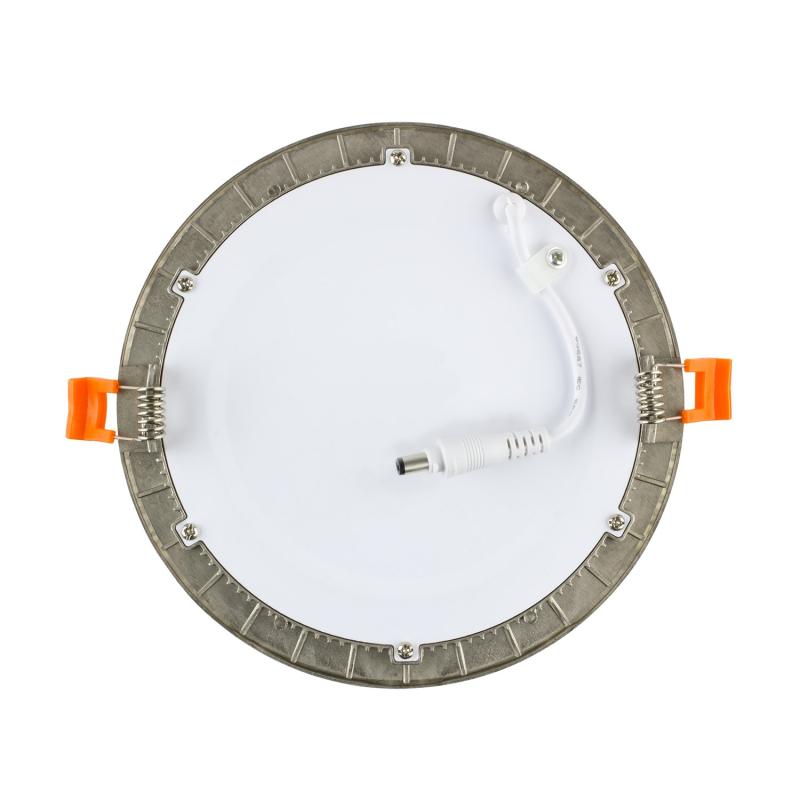 Placa LED 18W Circular SuperSlim Corte Ø 205 mm Silver