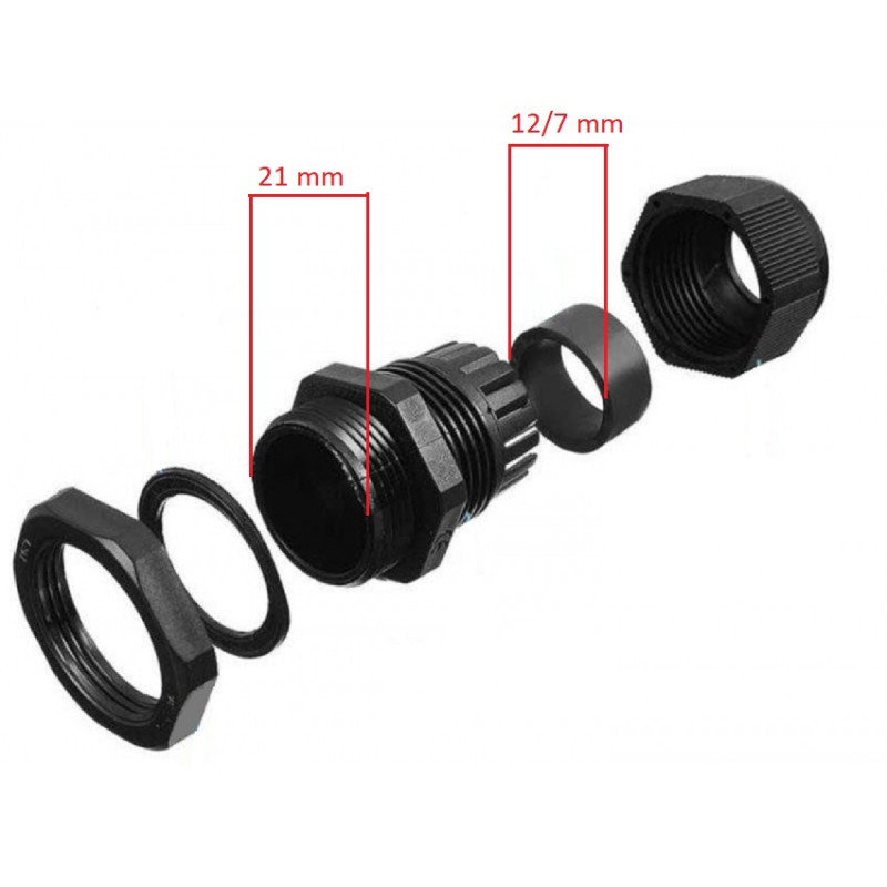 Prensaestopas Rosca IP68 Varios tamaños