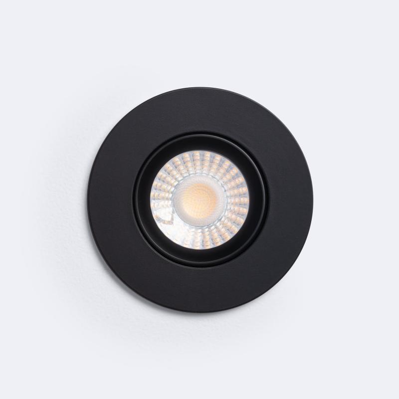 Foco Downlight LED 5-8W Ignífugo Circular Regulable IP65 Corte Ø 65 mm Solid Design Ajustable