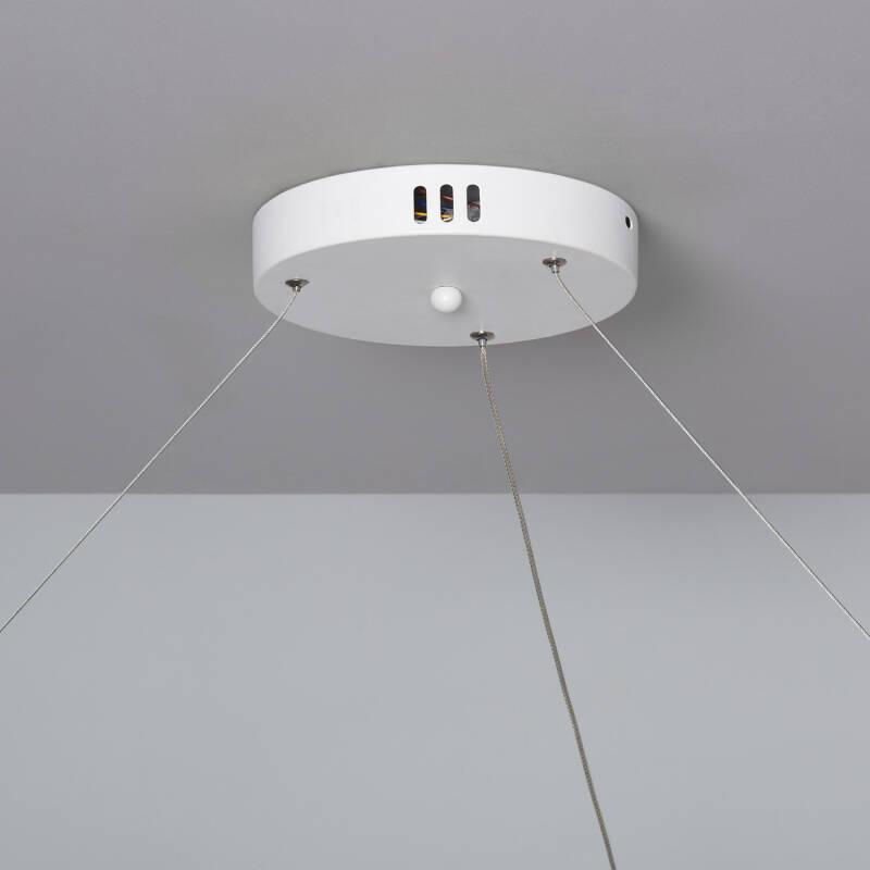 Lámpara Colgante LED 28W Metal CCT Seleccionable Big Ivalo Ø 1 Metro