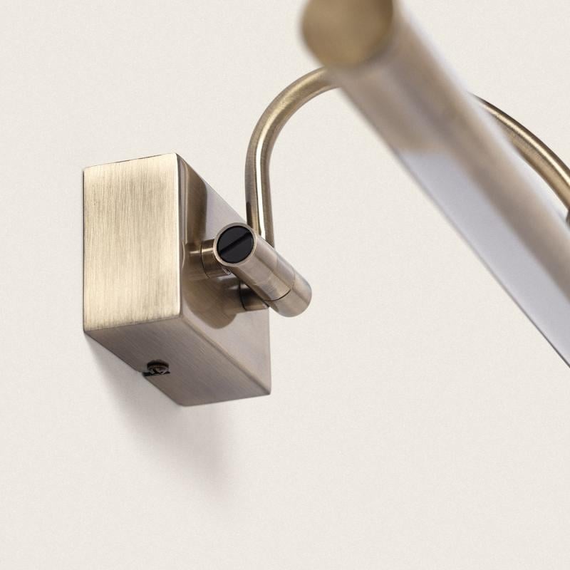 Aplique LED Eski para Cuadros - Latón Antiguo