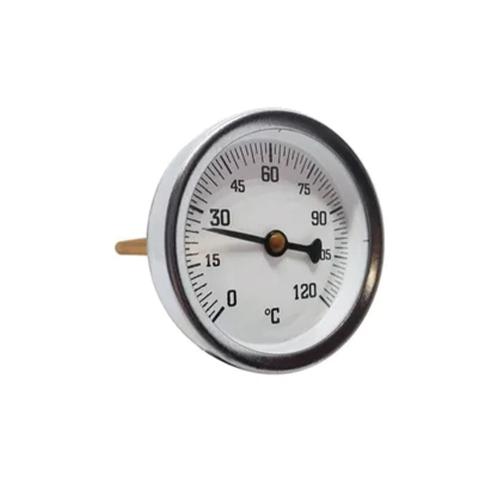 Termómetro bimetálico Waft 120°C 100mm posterior Ø100mm