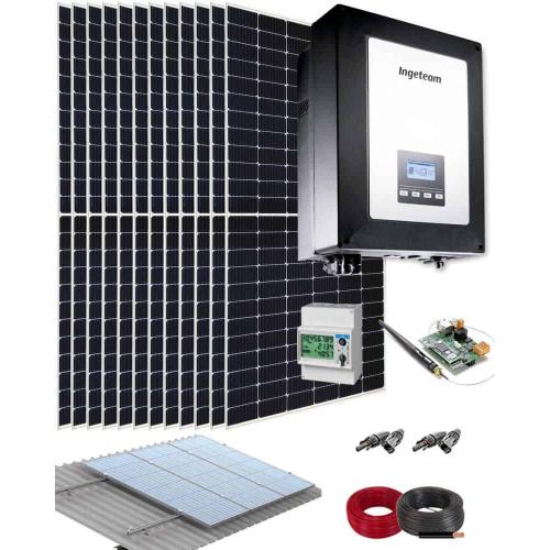 Kit Autoconsumo Solar Fotovoltaico Ingeteam 5000W 26400Whdia