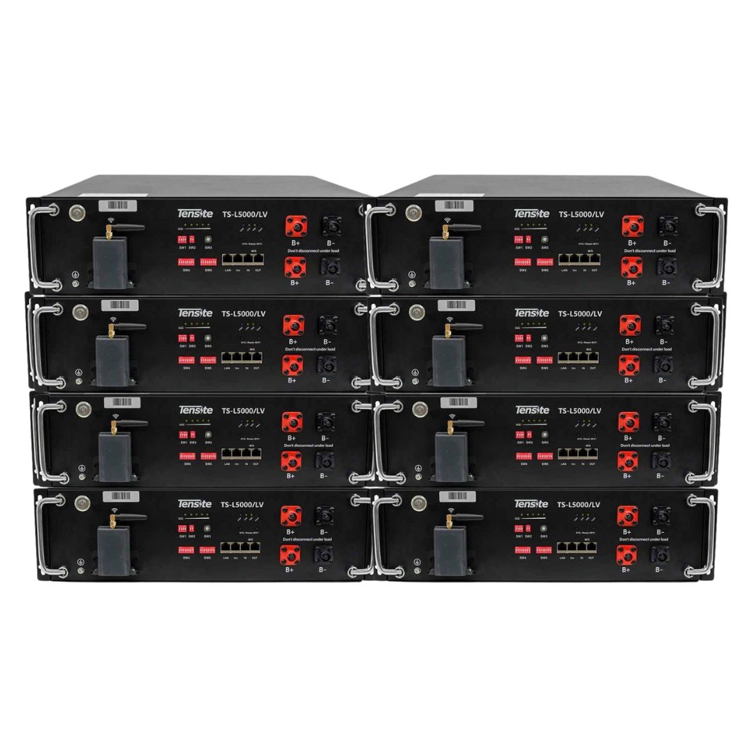 Pack 8 unidades de Batería Solar Tensite 48V TS-L5000/LV de Litio