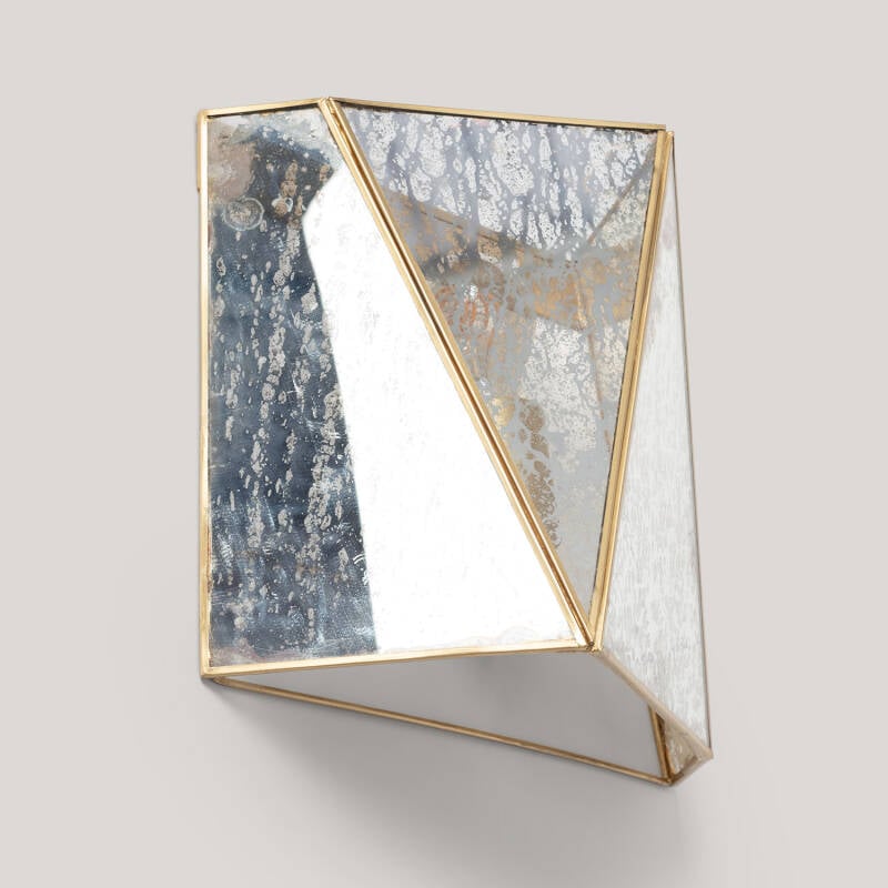Aplique de Pared Metal Cristal Mattina  ILUZZIA