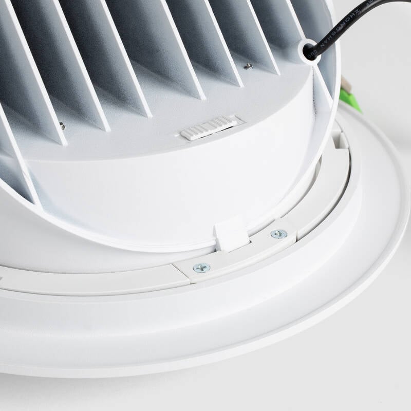 Downlight LED 48W Circular Direccionable Chip OSRAM 120 lm/W LIFUD Corte Ø 195 mm
