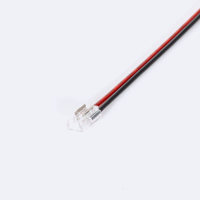 Conector Tira LED 24V DC SMD/COB IP20 Ancho 5 mm Superestrecha Doble con Cable