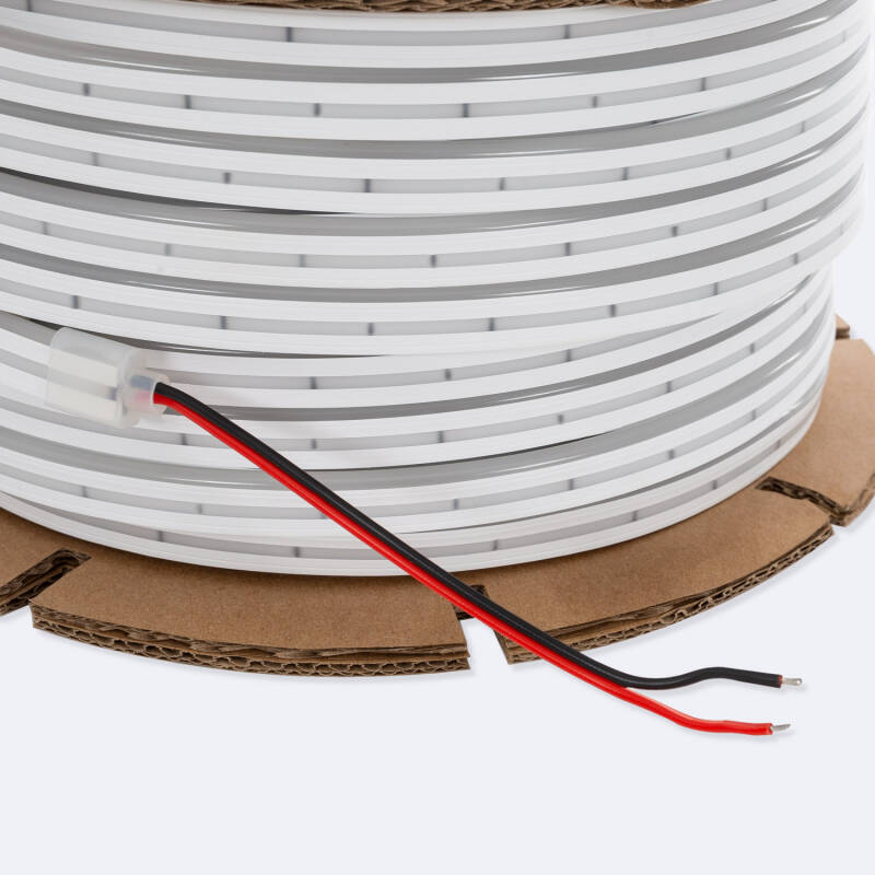 Tira LED Neón 24V Bobina 50m 8W/m FreeCut IP65 NFLEX6
