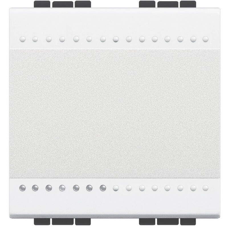 Mecanismo Interruptor Cruzamiento 2 Módulos 16AX Borne a Tornillo BTicino Living Light N4004M2N