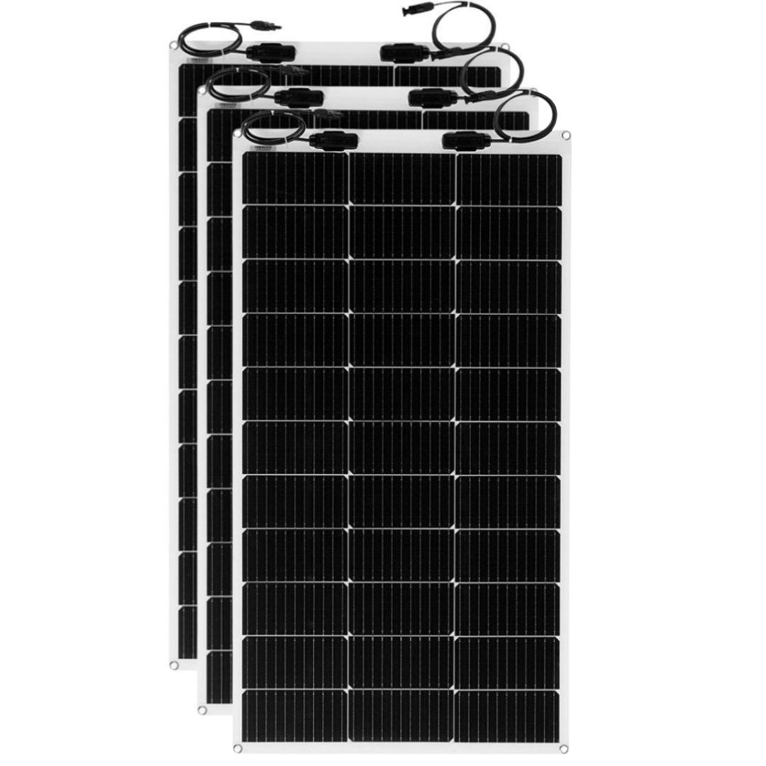 Pack 3 uds Paneles Solares Flexibles 200W Tensite