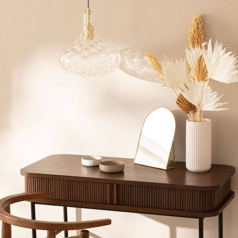 Lámpara Colgante Cristal Tassel