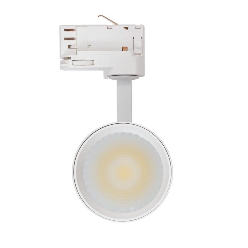 Foco Carril LED Trifásico 30W CCT Seleccionable Bertha Blanco