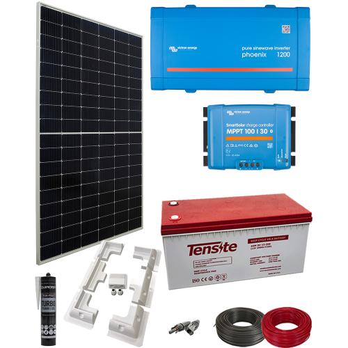 Kit Placa Solar Camper 1200W 12V Phoenix 2000Whdia