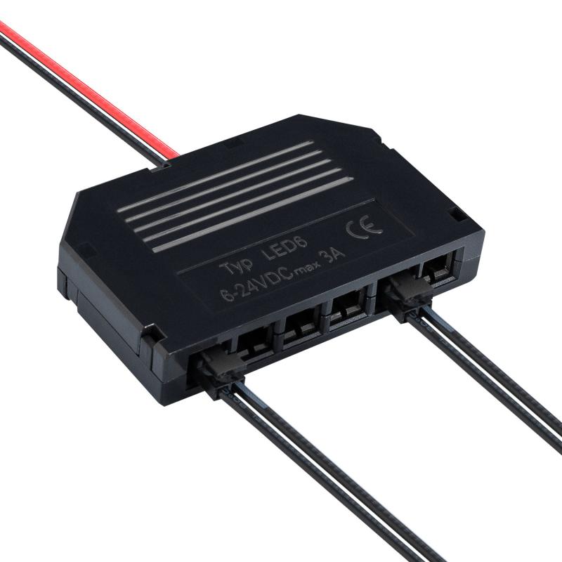 Conector Distribuidor de 6-10 salidas para Tiras LED Monocolor