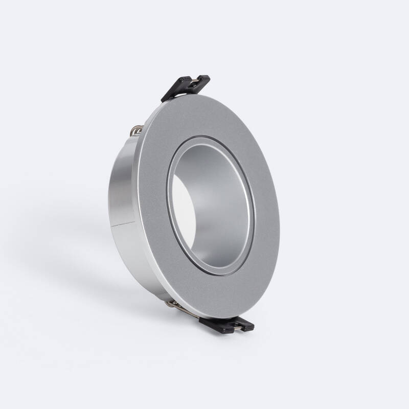 Aro Downlight Cónico Bajo UGR para Bombilla LED GU10 / GU5.3 Corte Ø 70 mm