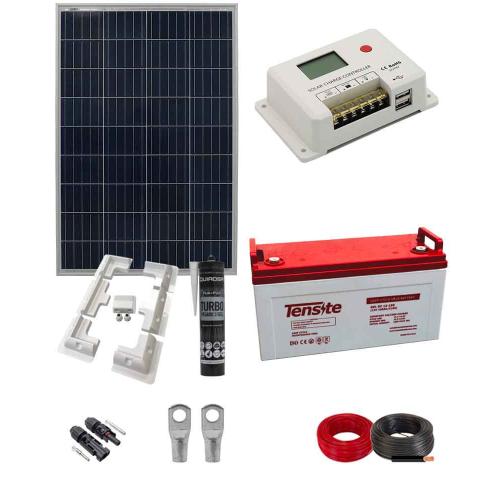 Kit Solar Camper 100W con batería