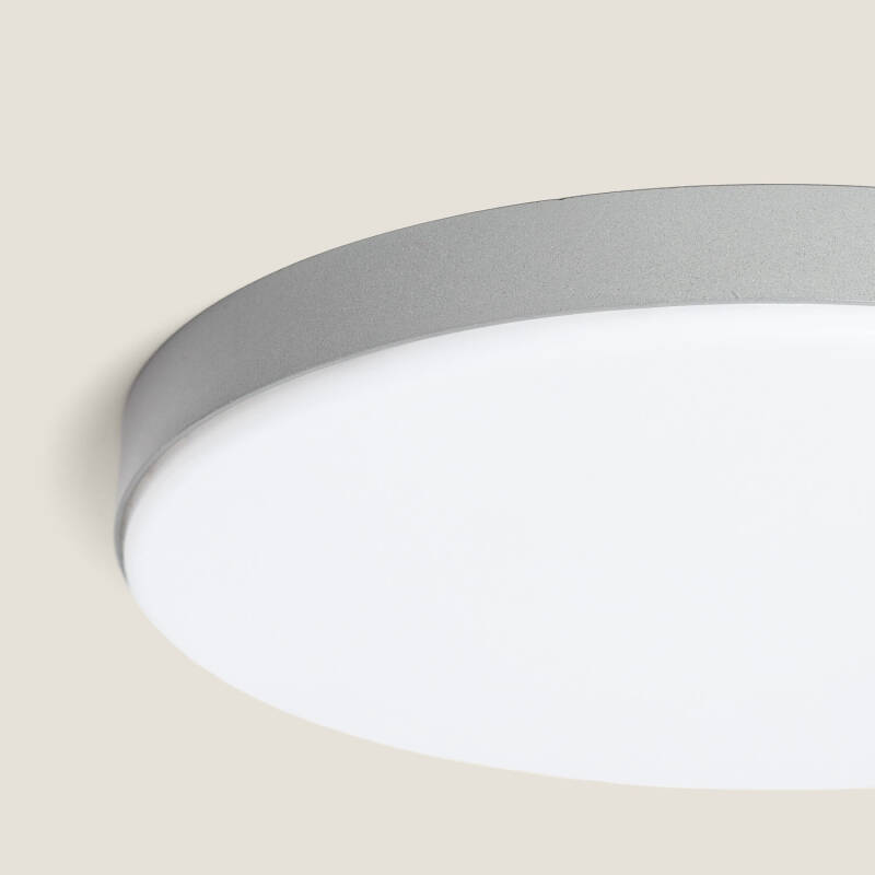 Plafón LED Exterior 24W Circular Ø220 mm Regulable