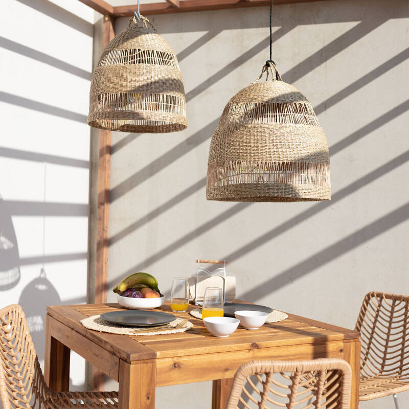 Lámpara Colgante Fibras Naturales Big Sami Ø450 mm ILUZZIA