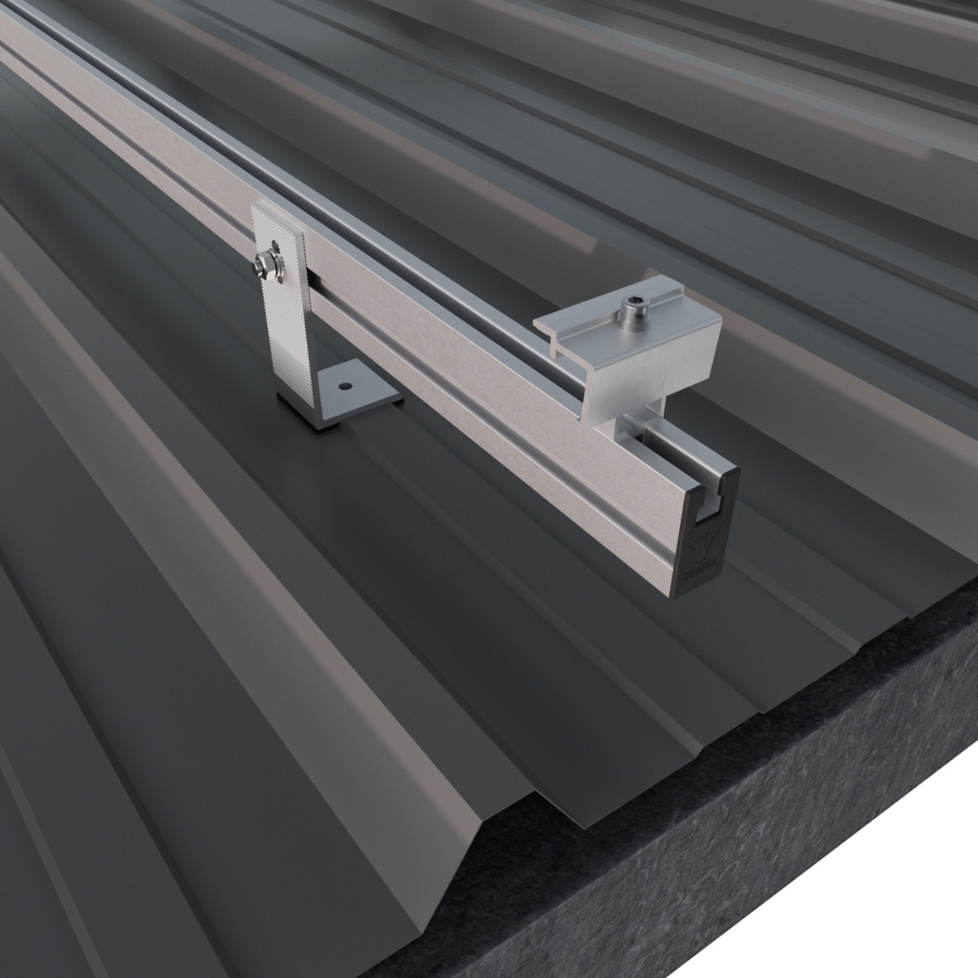 Estructura Coplanar Para 6 Paneles Solares 03V6 M8 A