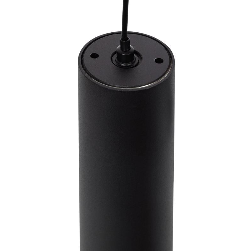Foco Carril Colgante LED Magnético 25mm SuperSlim Cuarzo 15W 48V Negro