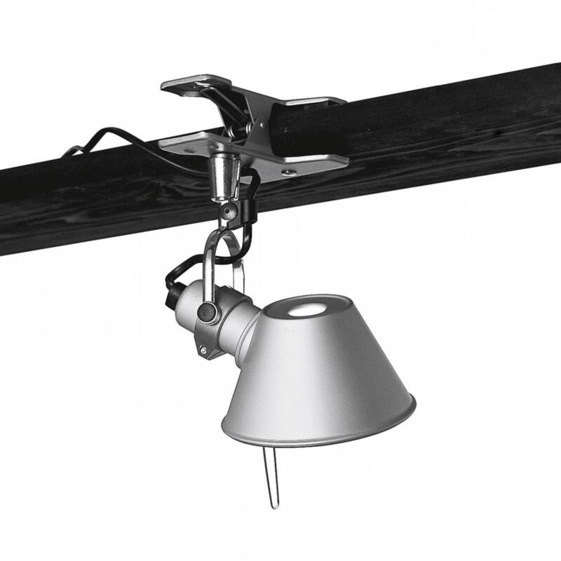 Lámpara de Mesa Tolomeo Micro Faretto con Pinza ARTEMIDE