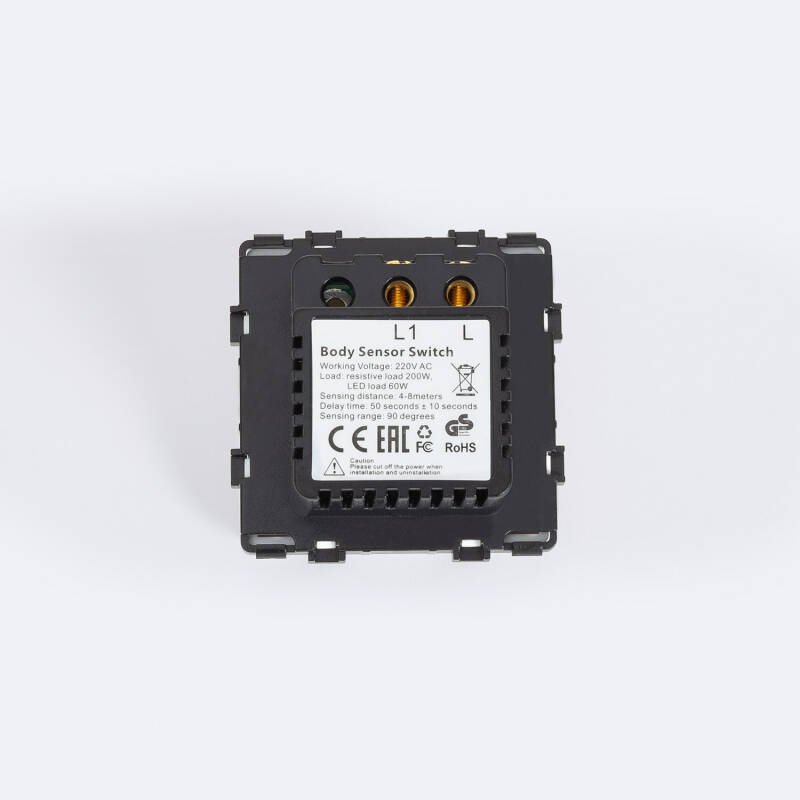 Interruptor Detector de Movimiento IR para Mecanismo Modern