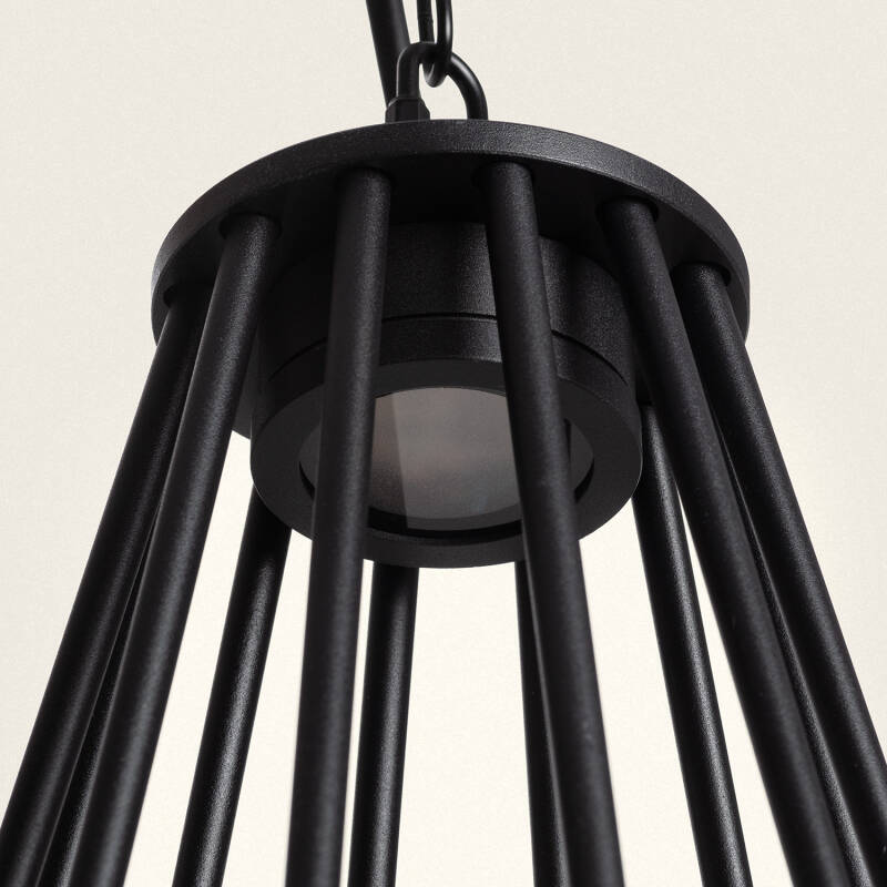 Lámpara Colgante Exterior LED 6W Aluminio Bradda