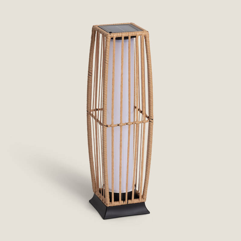 Lámpara de Pie Exterior LED Solar Arley