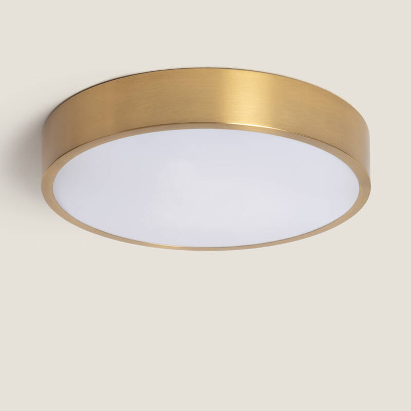 Plafón LED 18W Circular Metal Ø300 mm CCT Seleccionable Haydn