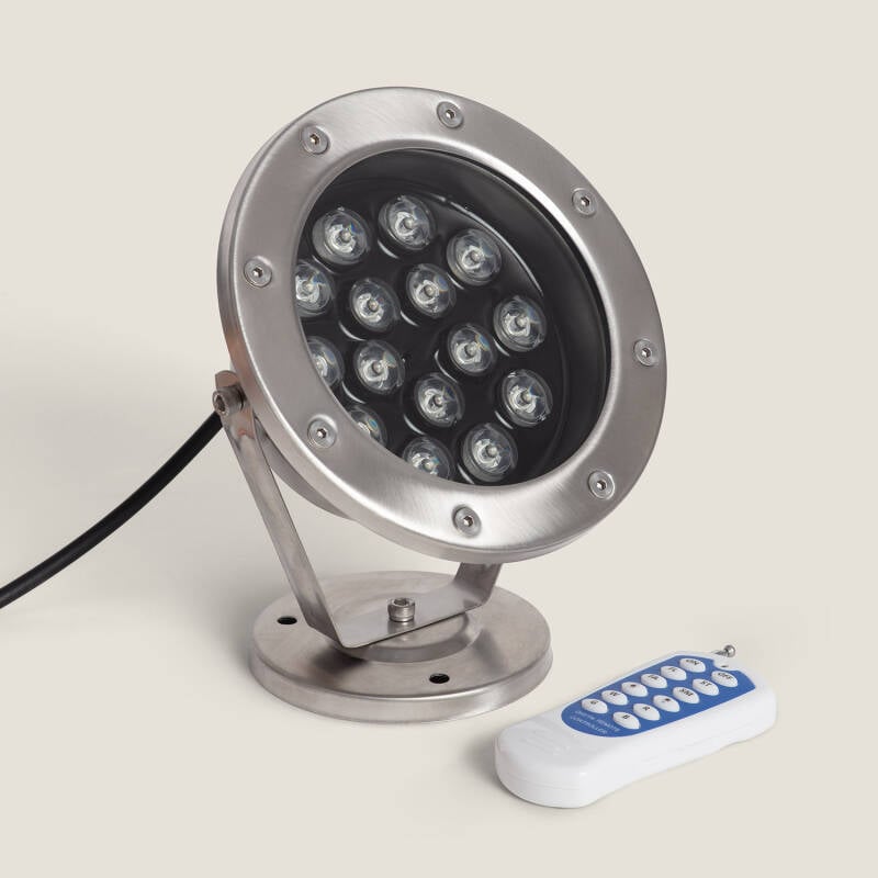 Foco Sumergible LED RGB 15W Superficie 24V DC IP68