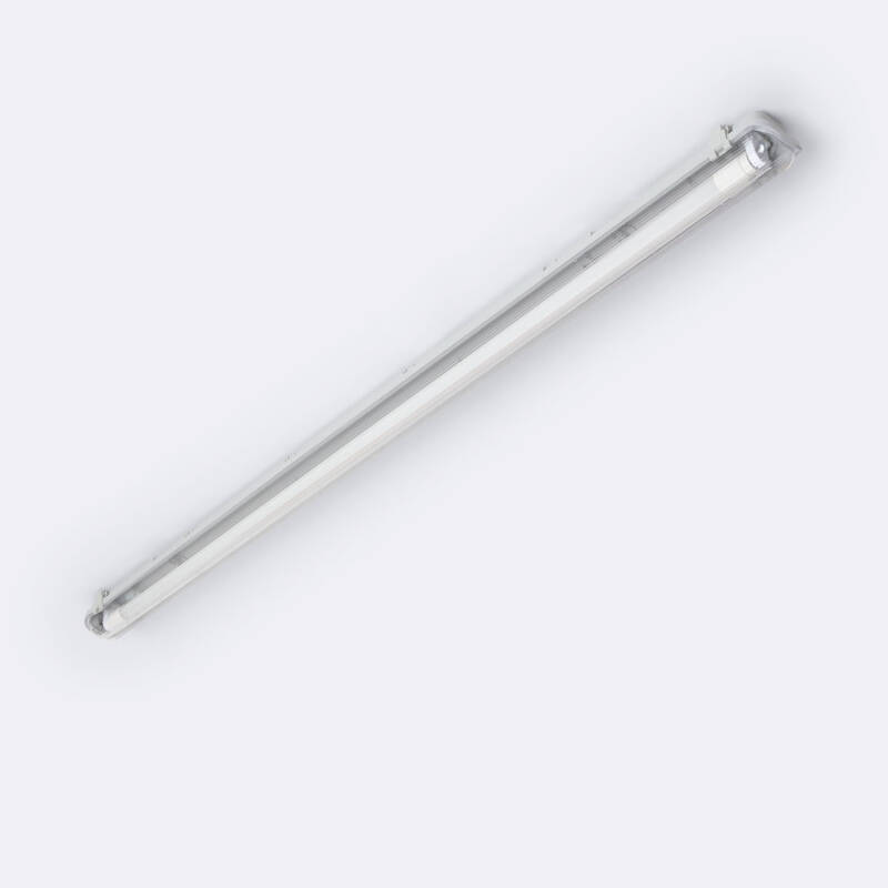 Pantalla Estanca 120cm IP65 con Tubo LED Cristal 18W 140lm/W