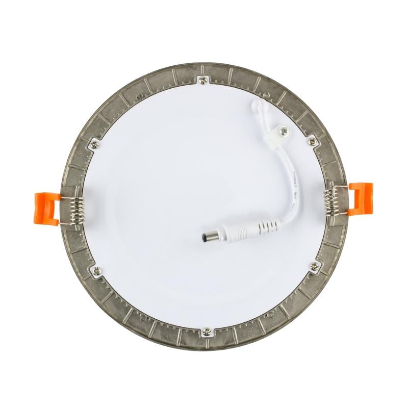 Placa LED 18W Circular SuperSlim Corte Ø 205 mm Silver
