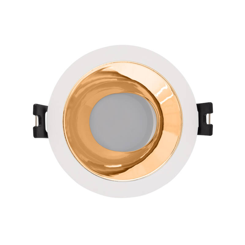 Foco Downlight Cónico GU10 6W Corte Ø 75 mm PC Reflect