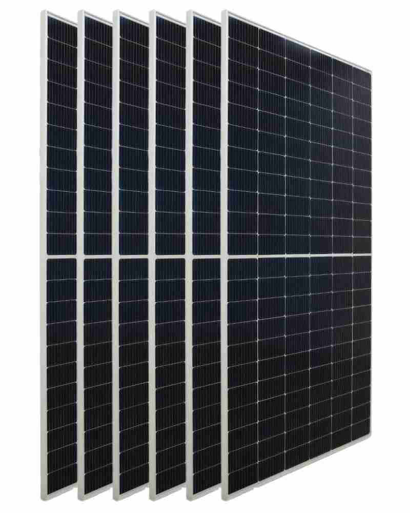 Pack 6 unidades Placas Solares 500W Tensite Monocristalinas PERC