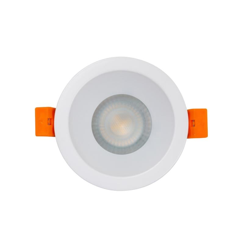 Aro Downlight Circular IP65 para Bombilla LED GU10 Corte Ø75 mm