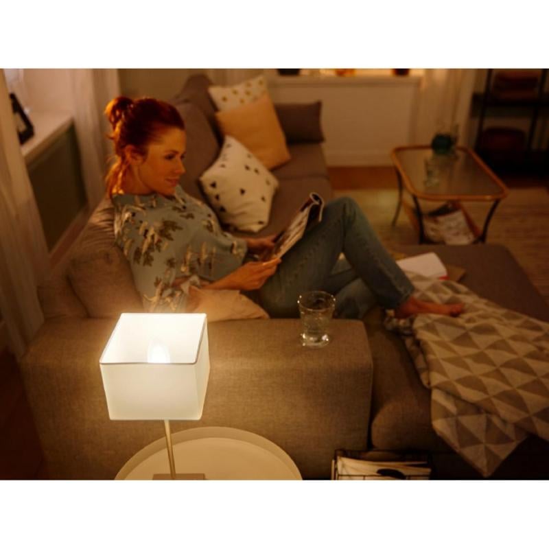 Pack Bombillas Inteligentes LED E14 2x4W 470 lm B39 PHILIPS Hue White