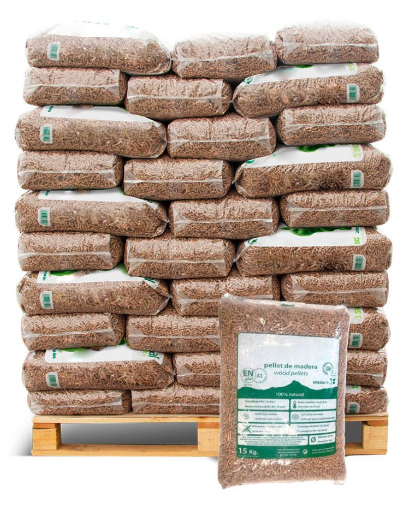 Kit de Hidroestufa de pellets Elisa 16kW con radiadores para 90 m2