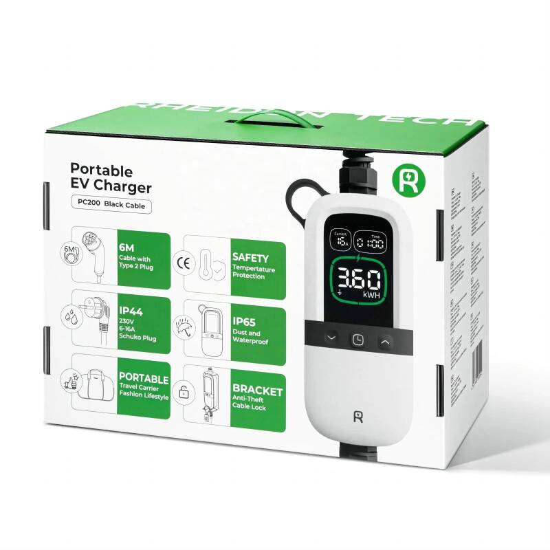 Cargador Portátil para Coche Eléctrico 3.6kW 6m Rheidon