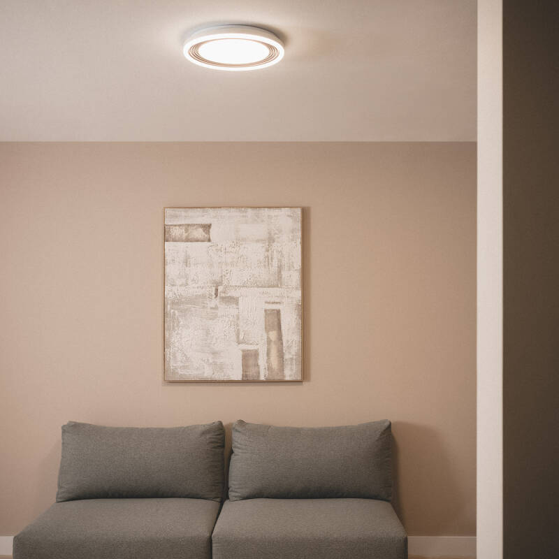 Plafón LED 24W Circular Metal Desse