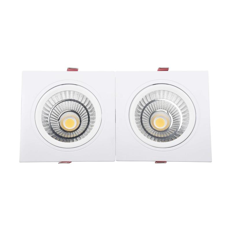Foco Downlight LED 30W Rectangular Madison Corte 260x120 mm