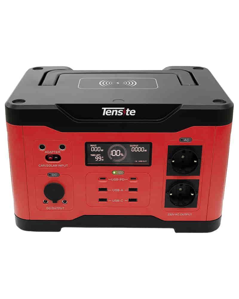 Kit Solar Portátil Camper 60W con Estación de Energía Tensite