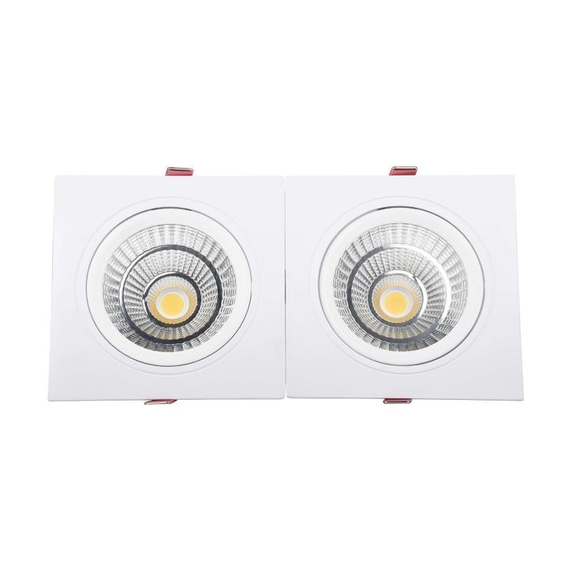 Foco Downlight LED 30W Rectangular Madison Corte 260x120 mm