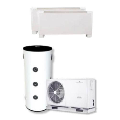 Kit Fancoil Aerotermia Suelo 6kW Thermira con depósito 60L