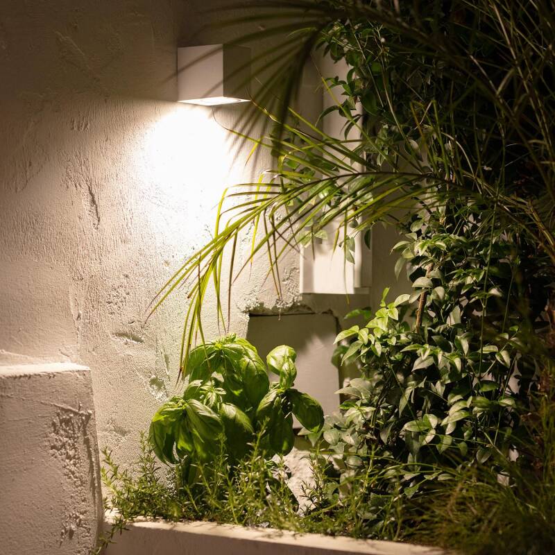 Aplique Exterior de Pared Miseno Blanco