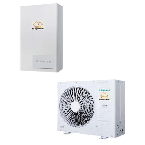 Bomba de Calor Aerotermia Bibloc 9kW Hisense Hi-Aquasmart