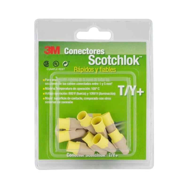 Blister Conector de Cable Resorte Scotchlok T/Y 1-5mm² (9 un) 3M 7010233168