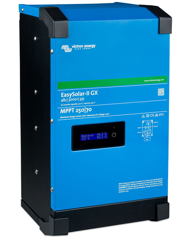 Kit Solar Aislada 3000W 24V 9000Whdia