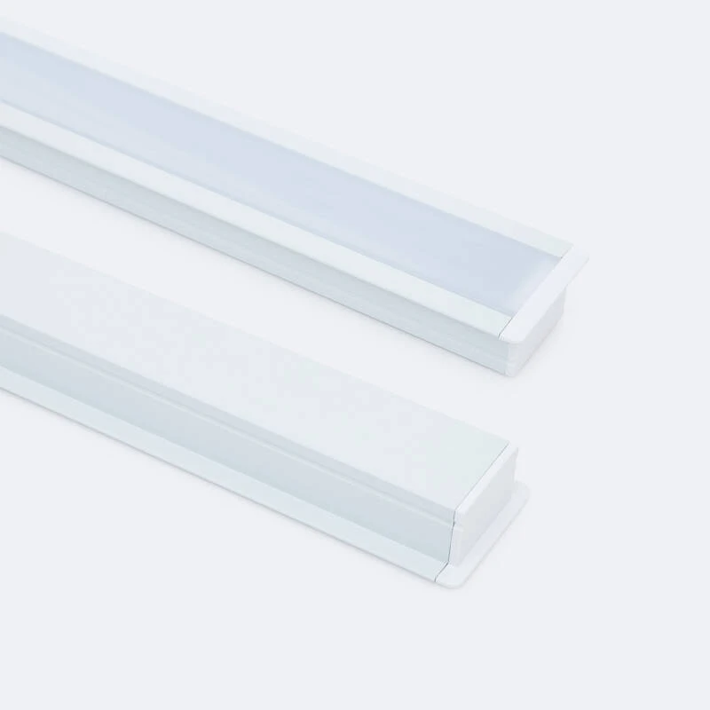 Perfil Aluminio Empotrable para Tiras LED hasta 25 mm