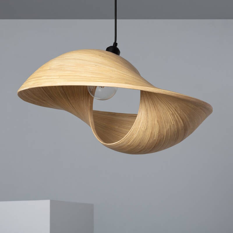 Lámpara Colgante Bambú Shuka Big Acacia Ø600 mm ILUZZIA